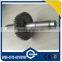 Gear shafts for tractor and harvester