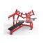 Hammer Strength Bench Press Machine Red Black Plate Loaded Individual Iso lateral  ISO Laydown Chest Press
