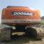 Cheap used Dosan DH225 crawler excavator, South Korea 25ton crawler excavator in Shanghai