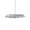 Nordic Aluminum Round LED Hanging Chandelier Dish Design Decoration Ceiling Suspension Lamp For Dining  Pendant Lights