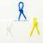 high quality soft colorful customized silicone knot string vibration dampener tennis