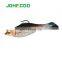 JOHNCOO Fishing Lure Soft Bait 10cm 27.5g Artificial Lifelike Soft Lead Lure Shad Fish Crank Bait Lure Jig Head Bait