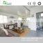Light steel wood prefabricated houses and villas