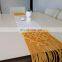 Hot Selling Macrame Linen Cloth Mustard Table Runner, Decor Table Linen Fabric Runner Wholesale in Vietnam