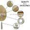High Quality Teardrop Shaped Handwoven Bamboo Fan Wall Hanging Best Price Cheap Wholesale Vietnam Manufacturer
