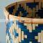 New Arrival Colorful Woven Bamboo Storage Basket Set Planter Pot Holder Wholesale Cheapest In Bulk