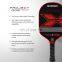 2024 New Professional Manufacturer Custom Toray T700 Carbon Fiber Pickleball Paddle