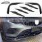 X253 GLC Front Bumper Canards with Carbon Fiber Fog Lamp Vents for Mercedes Benz X253 GLC Class