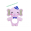 wholesale elephant shape animal food grade silicone teethers for babies baby chew toy teether from Shenzhen Siliconemart Tech Co.,Ltd.
