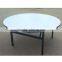 cheap wholesale 6ft folding round plywood banquet table