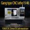 mini CNC Lathe automatic high precision metal Slant Bed CNC lathe Machine for 2 Axis