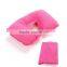 PVC Shape U Inflatable Pillow, Neck Pillow, Flocked Pillow, Travels Air Pillow