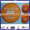 OEM made various colors folable frisbee with pocket
