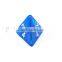 blue pearl custom 4 sided game dice with number embossed