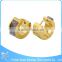 Fashion gemstone crystal earrings, different colored hoop earring jewelry, earrings with semi precious stones