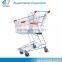 Asian Type Supermarket Shopping Cart Metal Shopping Trolley