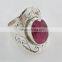 New design fashion rings jewelry wholesale Indian jewlery sterling silver rings