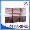 Wood grain powder coating Aluminum Slat Fence