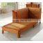 Wholesale Antique Royal Elegant Conservotary Indoor Wicker Bamboo Cane Rattan Wood Living Room Furniture Sectional Sofa Set
