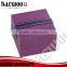 purple jewelry paper set boxes,creative card board paper box,purple popular gift box
