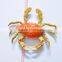 6 inch Plastic Crab Magnetic Souvenir Fridge Magnet