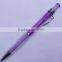 nice pen with transparent red color,ballpoint pen retractable office,2015 ball pen