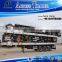 AOTONG carbon steel 3 axle 40ft flatbed semi trailer/container transport semi trailer/flat trucks and trailers