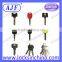 AJF high quality and security brass mortise euro door lock cylinder