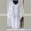 Golden Supplier White Cotton Dressing Gown Nightgown