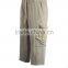 Men's 100% cotton knit terry garment dyed technics with patch pocket pirate shorts