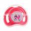 Safety silicone natural funny baby nipple pacifier with Cover toy