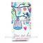 Customized Printing Leather Mobile Phone Case For HTC M8