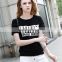 Women cotton cheap election screen print tshirt with low price