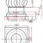 880mm Turbine Roof Extractor Fan