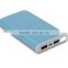 5V power bank portable charger 10000mAh Li-polymer cell gift power bank VT-786