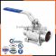 Tube End (US/3A) In Material CF8/CF8M Long-Butt Weld Ball Valve