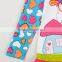 F6198white 2-6Y children girl dress for spring/autumn wear with long sleeve