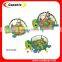 Hot sale plush baby play mat tortoise shape play mat with 30 balls