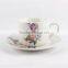 Fine quality porcelain tableware wholesale ceramic cup and saucer