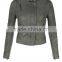 100% real LADIES LEATHER BIKER JACKET 2500