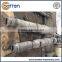 Conical twin screw and barrel for PVC pipe extruder