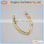 New arrival Light gold Metal Simple bag decoration accessory for briefcase