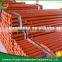 Galvanized scaffolding used prop