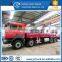 Most famous thick plate howo 8x4 truck with loading crane supplier