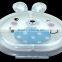 Portable Rabbit Plastic Holder with 4 Compartments