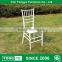 white resin stacking wedding tiffany chiavari chair