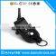Various color fine workmanship PU leather car key keychain holder wallet designer with 6 metal hooks                        
                                                Quality Choice