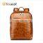 ICARER Waterproof Vintage Genuine Leather Backpack for Men