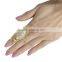 Wholesale Factory Women Ring Jewelry Multiple Finger Stack Knuckle Band Crystal Set Finger Ring