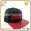 Promotion cheap metal plate corduroy snakeskin snapback hat wholesale